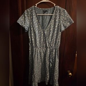 JCrew Floral Denim Dress- Size XS